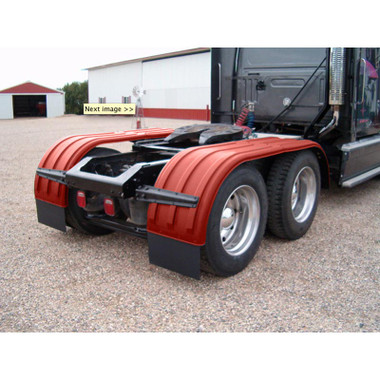 Minimizer Poly Truck Fenders Tandem Axle Red The Brute 900 Series Questions & Answers