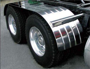 Stainless Steel Full Tandem Ribbed Fenders by Spray Master Questions & Answers